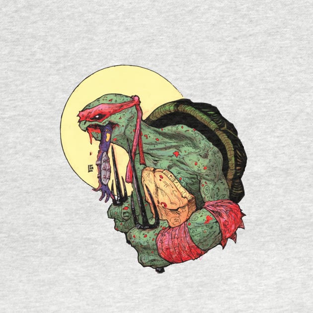 Turtle Raphael by Lagonza